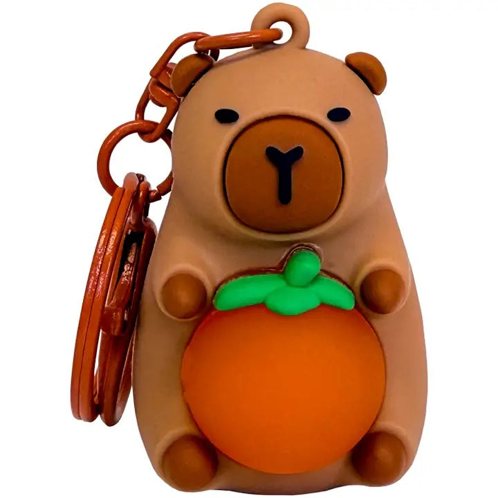 Capybara LED Keychain
