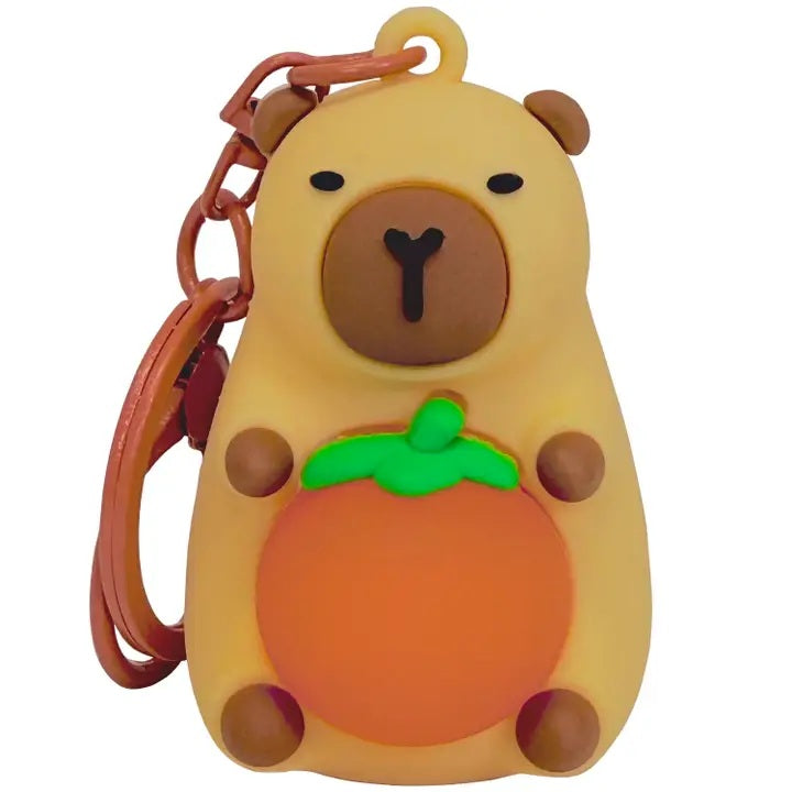 Capybara LED Keychain