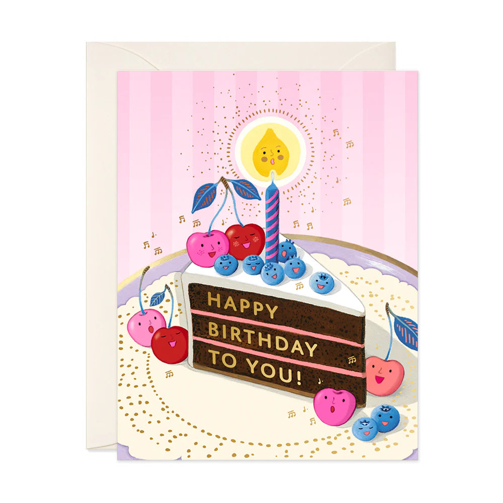 Card Berry Serenade Birthday