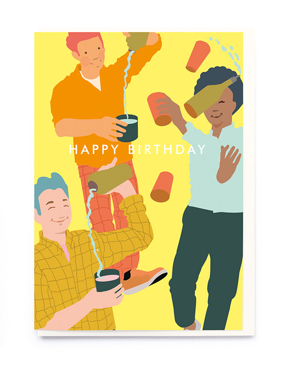Card Cocktails Birthday