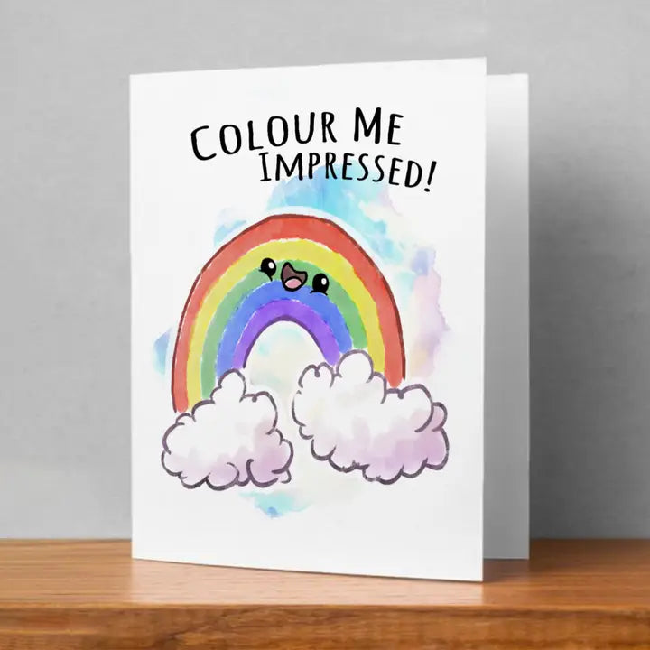 Card Colour Me Impressed Pride