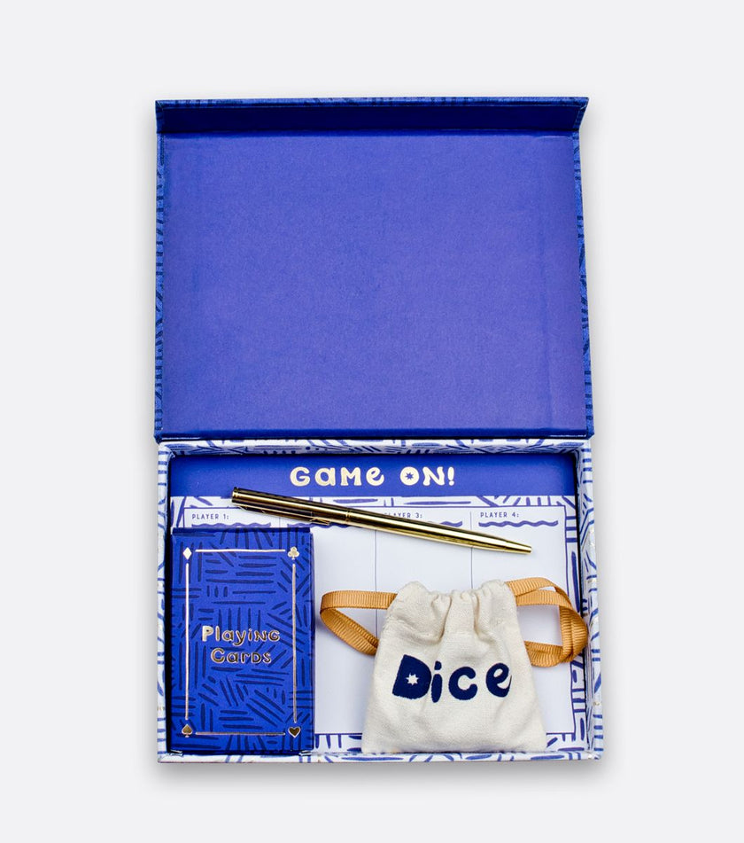 Playing Card Deck And Dice Game Set