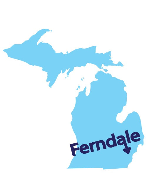 Card Ferndale Arrow