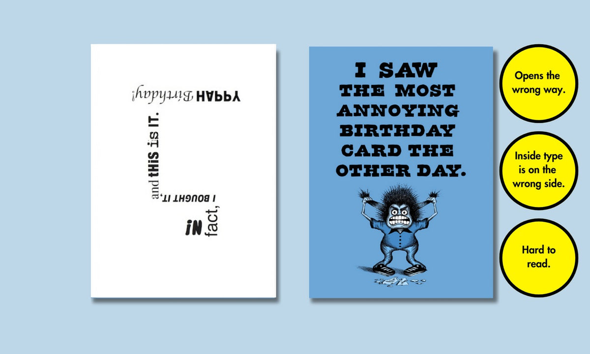 Card Most Annoying Birthday