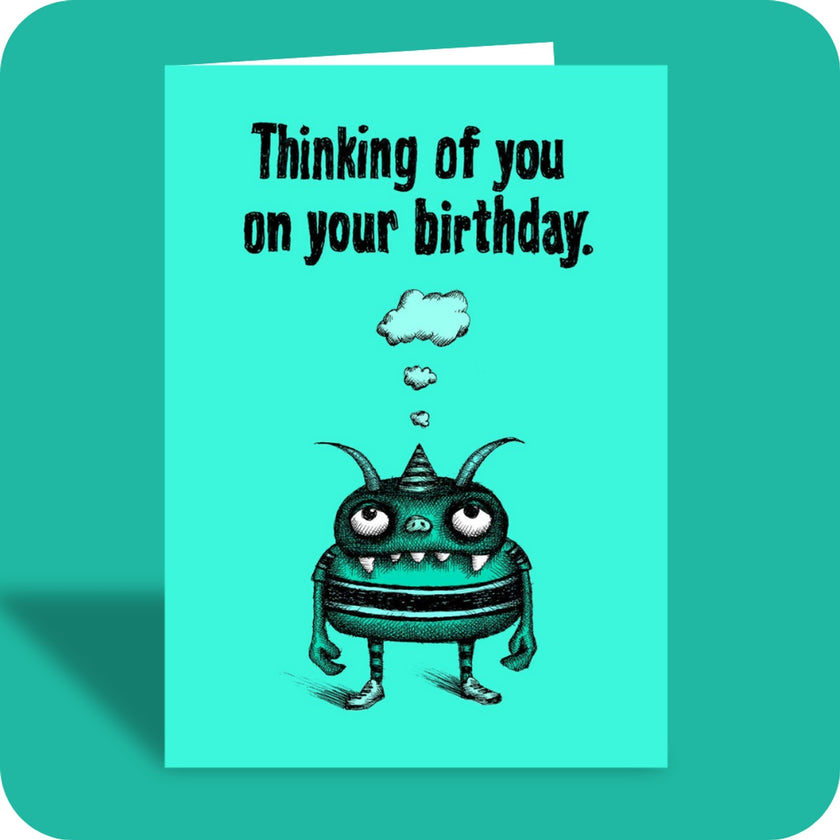 Card Not Obsessing Birthday