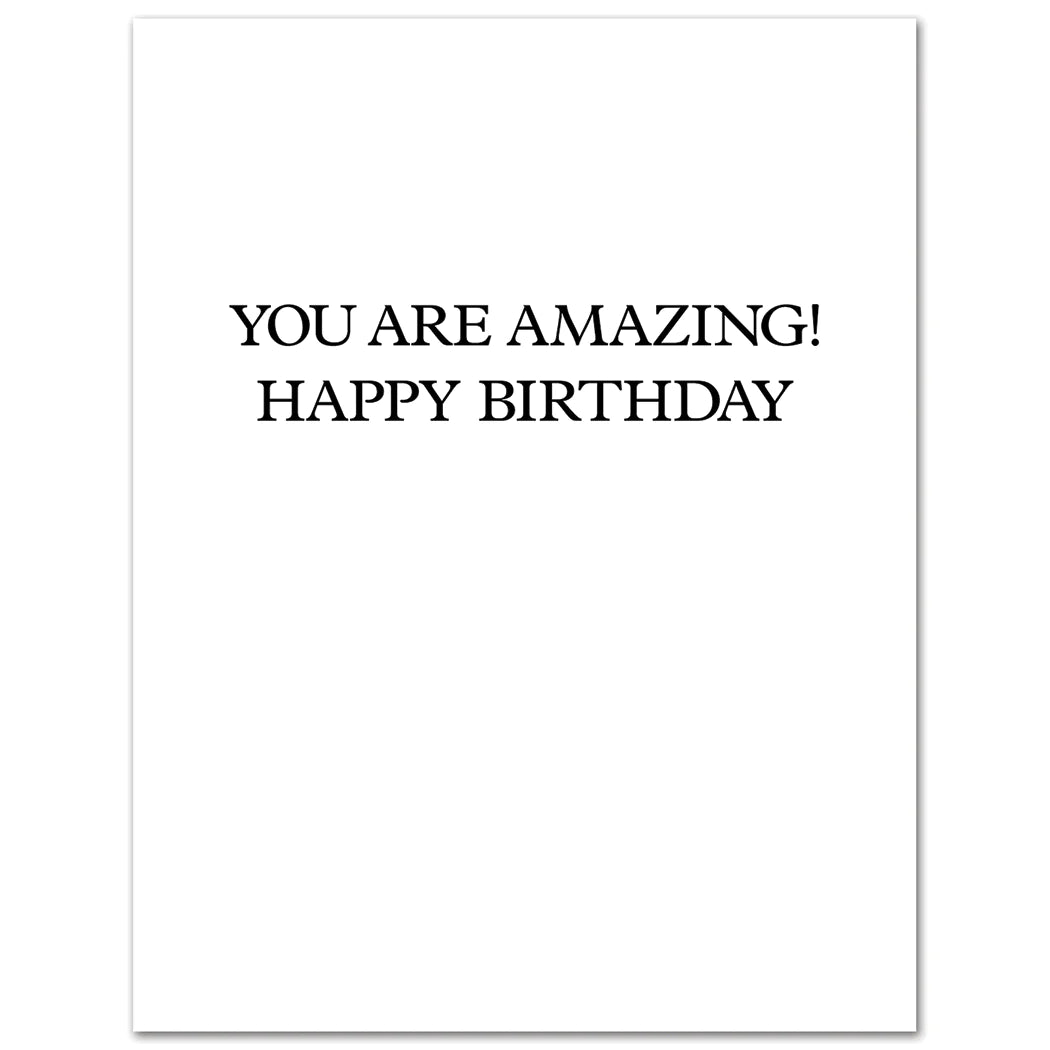 Card Poker Face Birthday