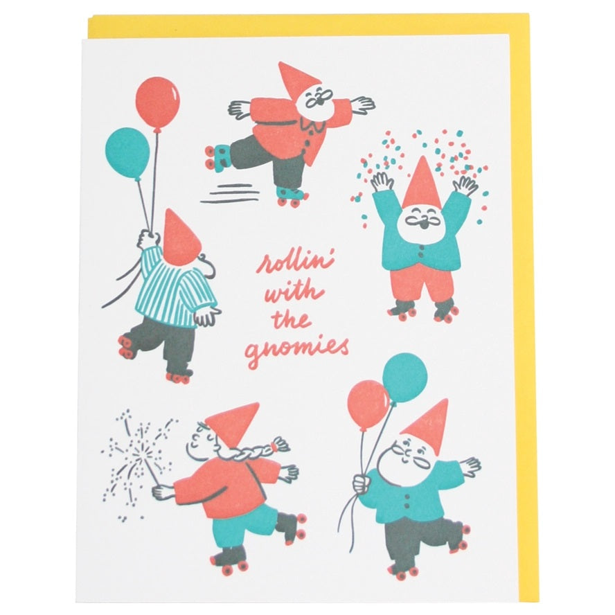 Card Rollin' With The Gnomies