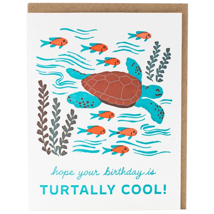 Card Sea Turtle Birthday