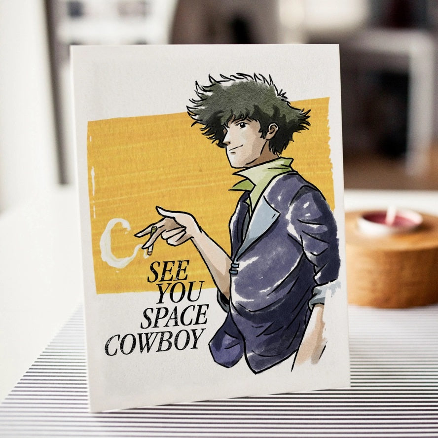 Card See You Space Cowboy