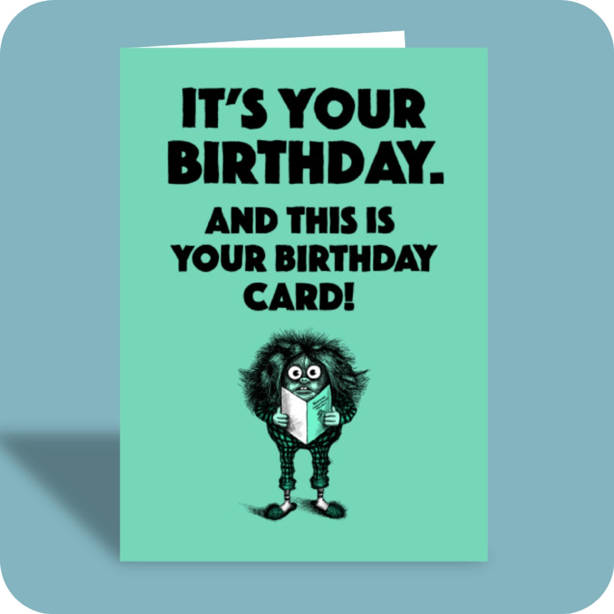 Card This Is Your Birthday Card & Gift