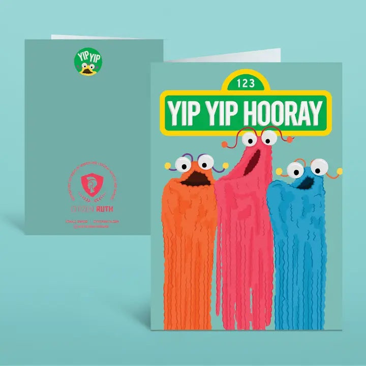Card Yip Yip Hooray