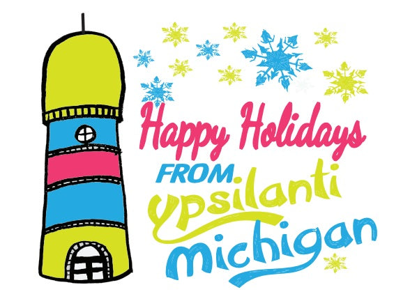 Card Ypsilanti Happy Holidays