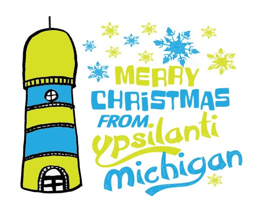 Card Ypsilanti Merry Christmas