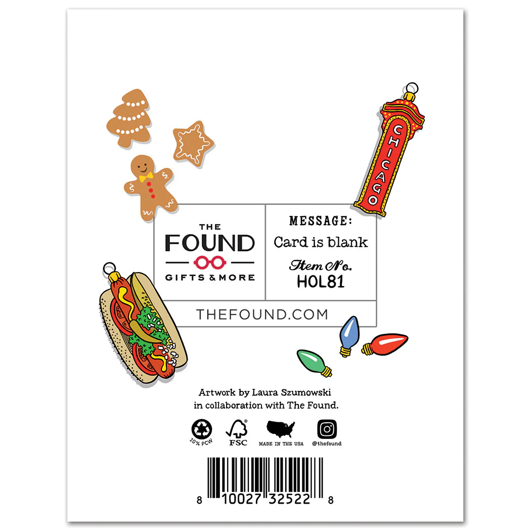 Card Happy Holidays Chef The Bear Christmas