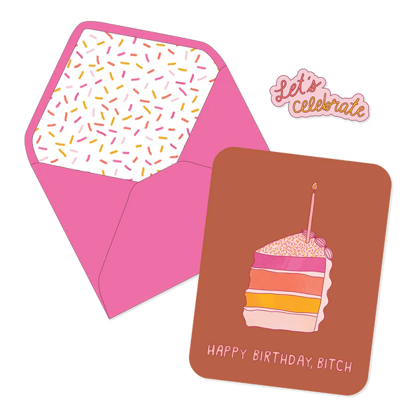 Card Happy Birthday Bitch