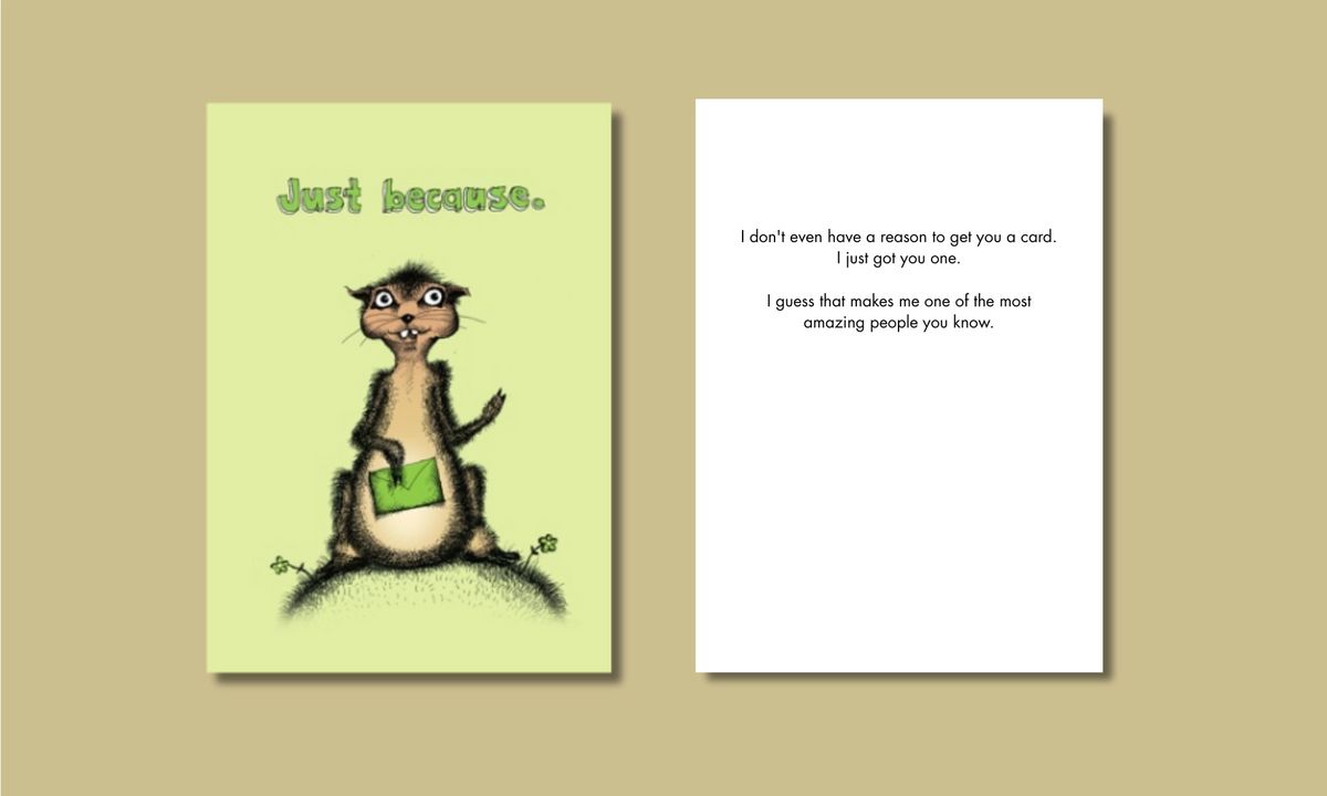 Card Just Because