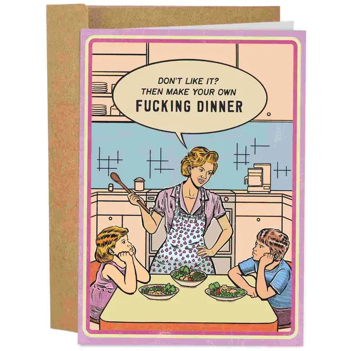 Card Make Your Own Dinner