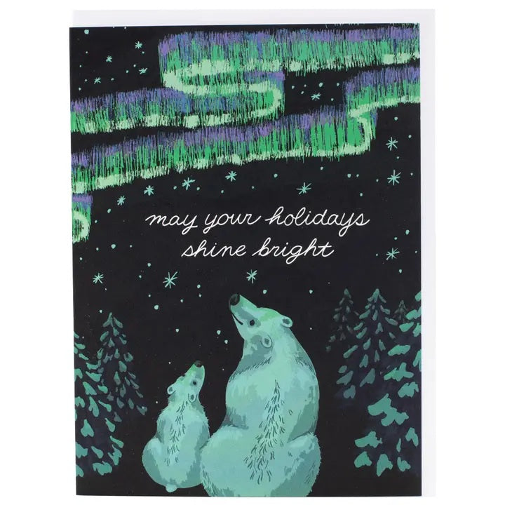 Card May Your Holidays Shine Bright