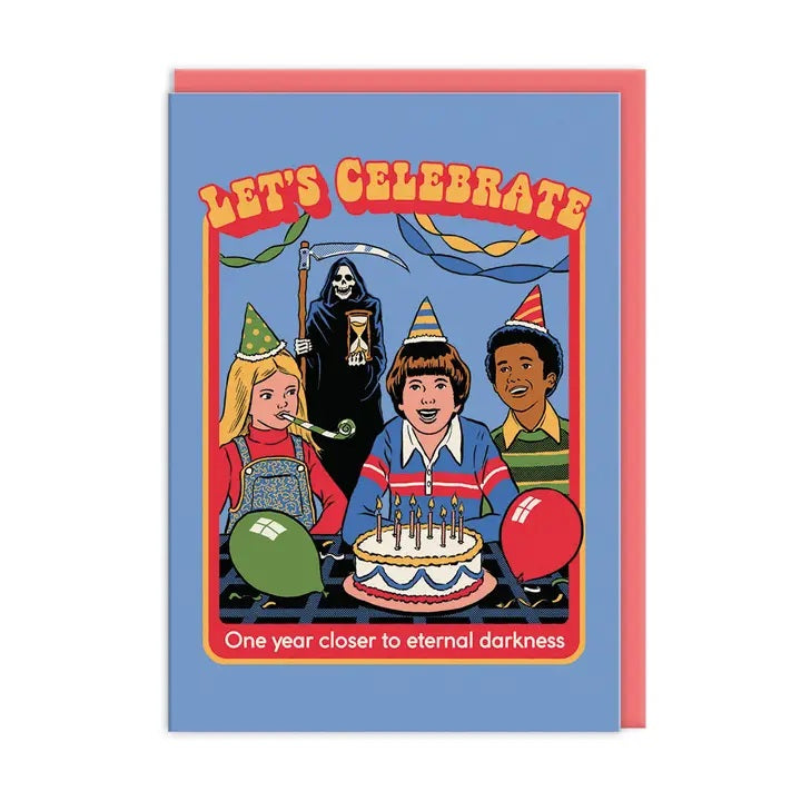 Card One Year Closer To Eternal Darkness Birthday Steven Rhodes
