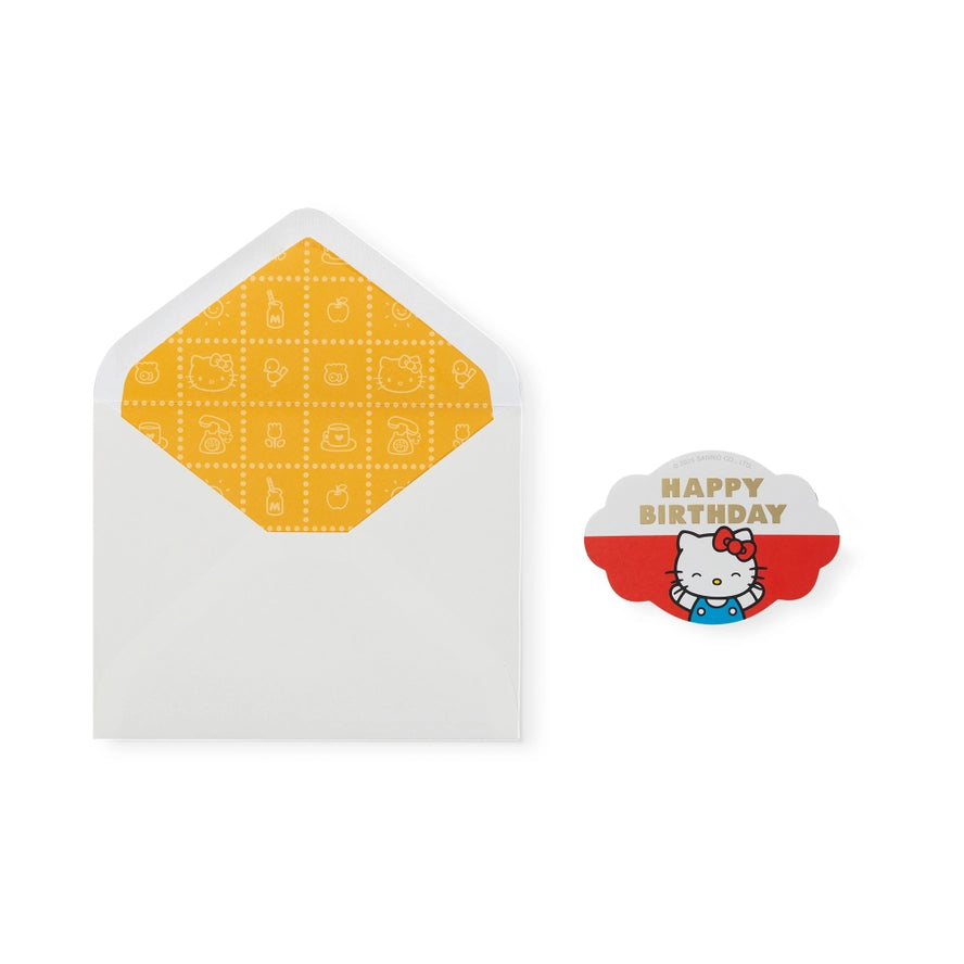 Card Retro Hello Kitty Birthday Wishes