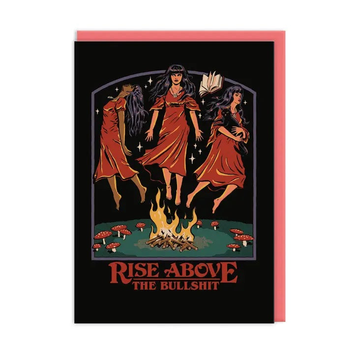 Card Rise Above The Bullshit Steven Rhodes