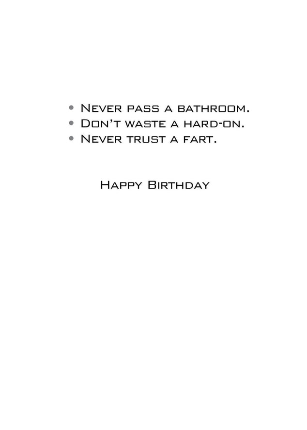 Card Successful Aging Birthday