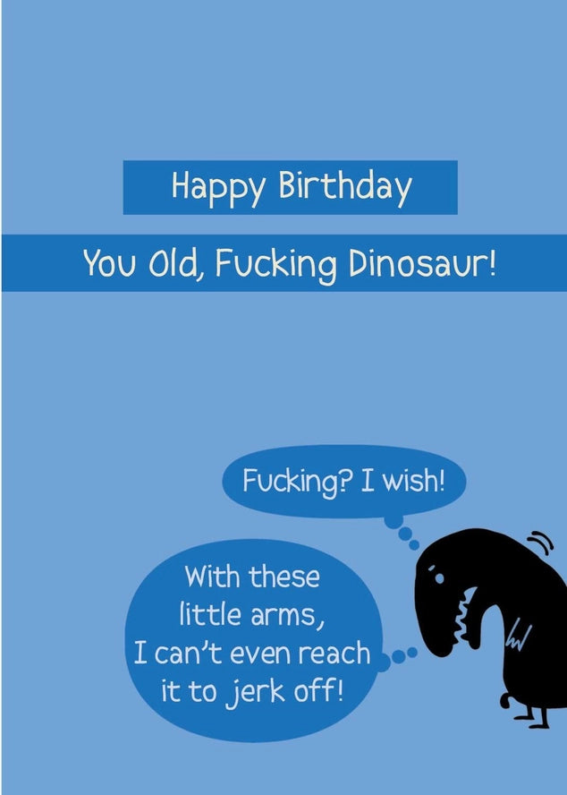 Card T-Rectile Dysfunction Birthday