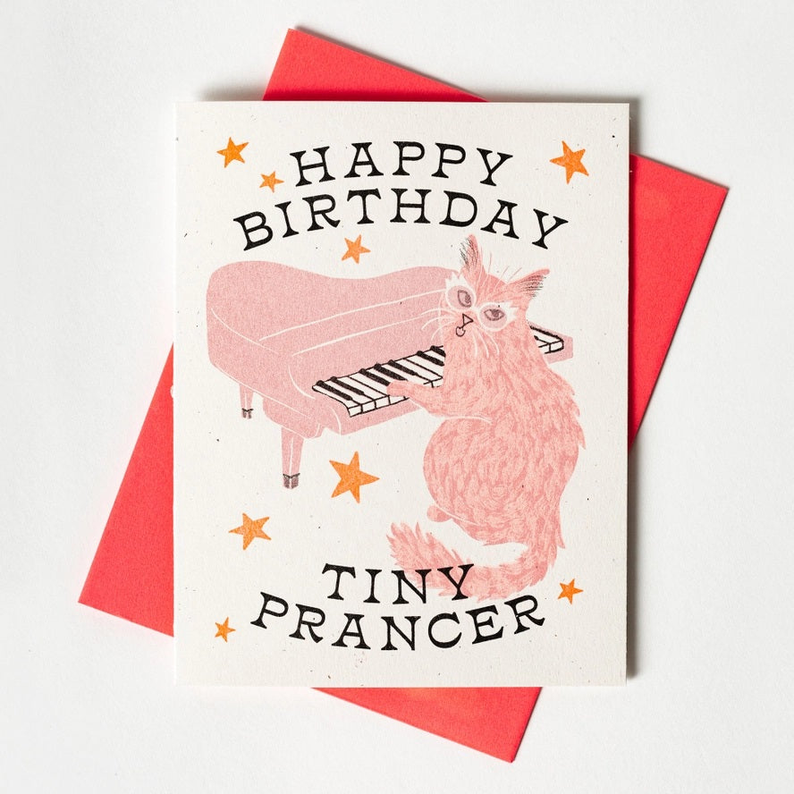 Card Tiny Prancer