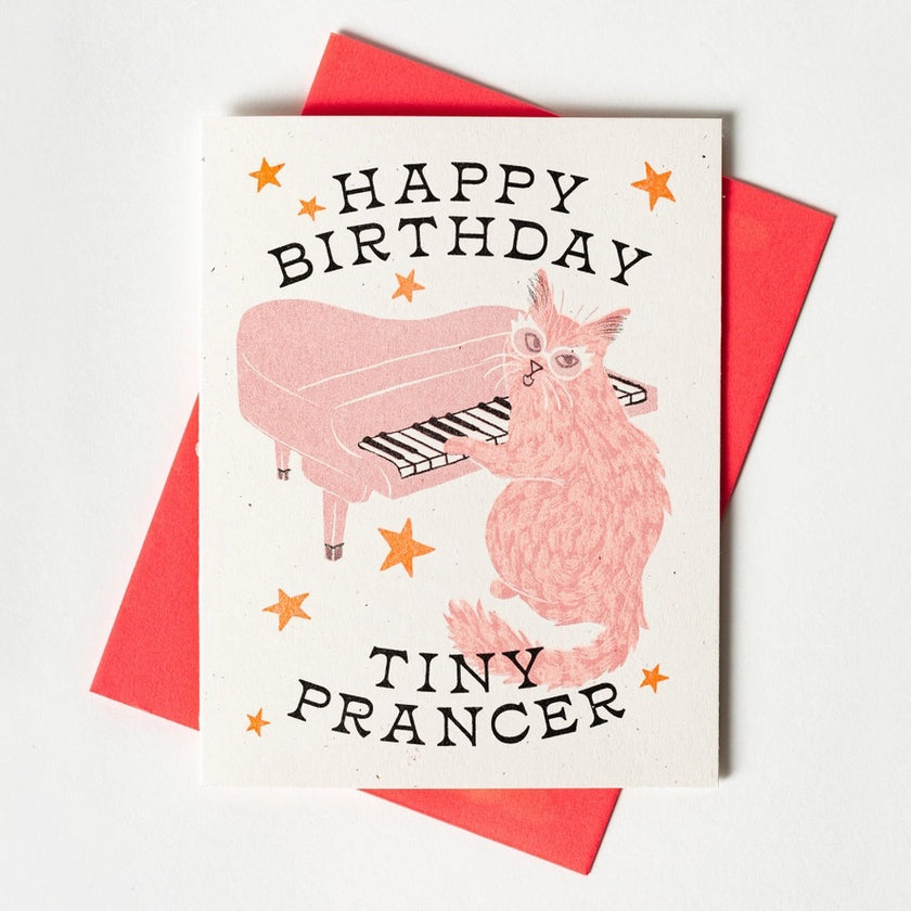 Card Tiny Prancer