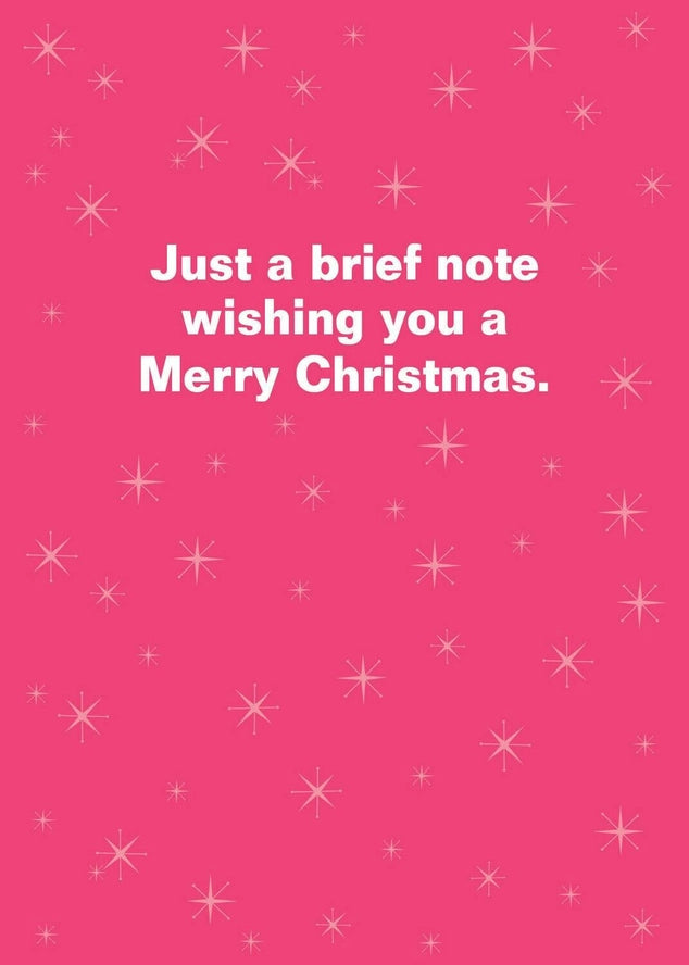 Card When You Stop Believing Christmas