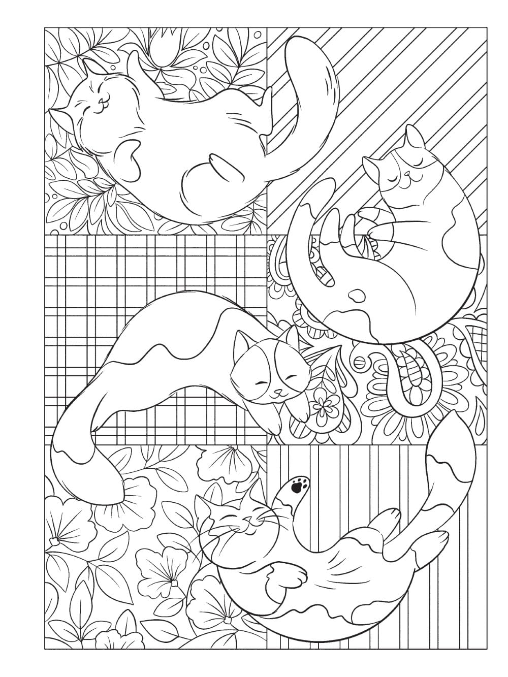 Cat Mom Coloring Book Creative Haven