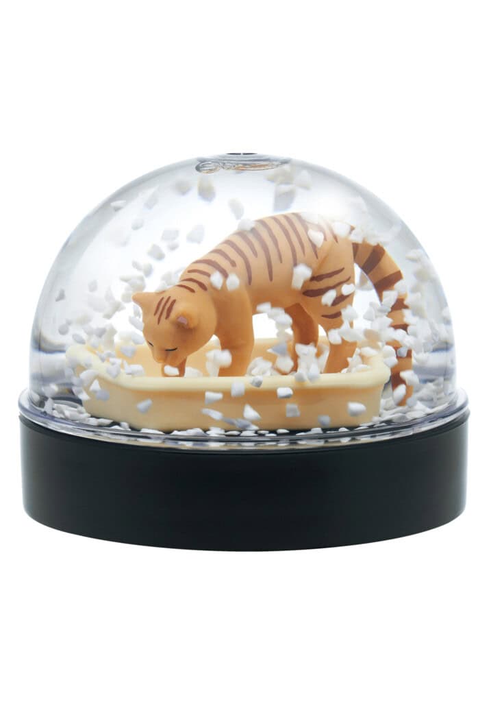 Cat Litter Snow Globe Blind Box