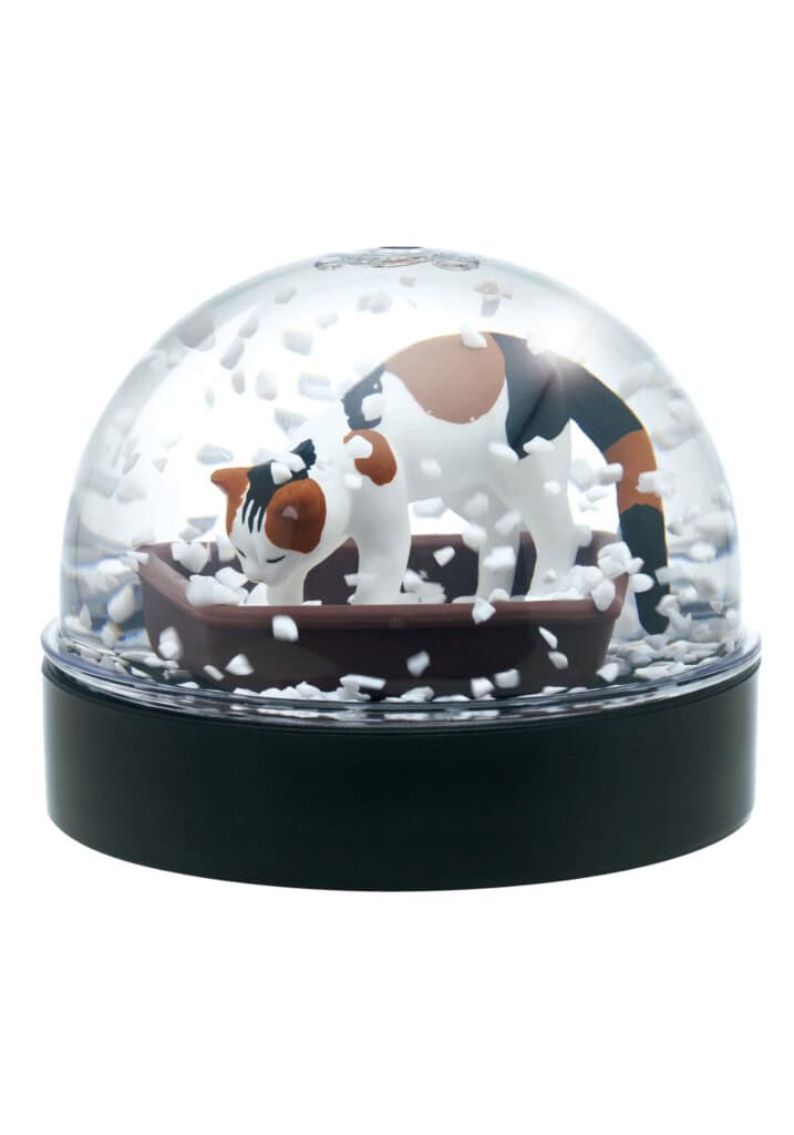 Cat Litter Snow Globe Blind Box