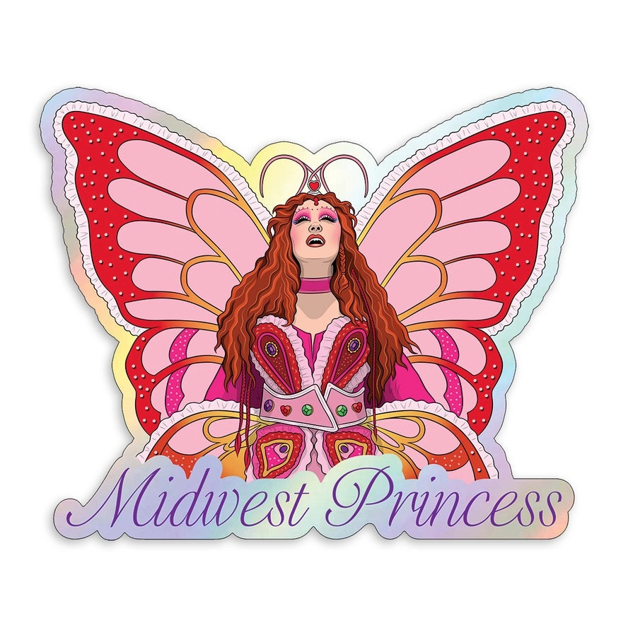 Chappell Roan Midwest Princess Die Cut Sticker