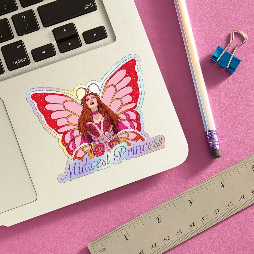 Chappell Roan Midwest Princess Die Cut Sticker