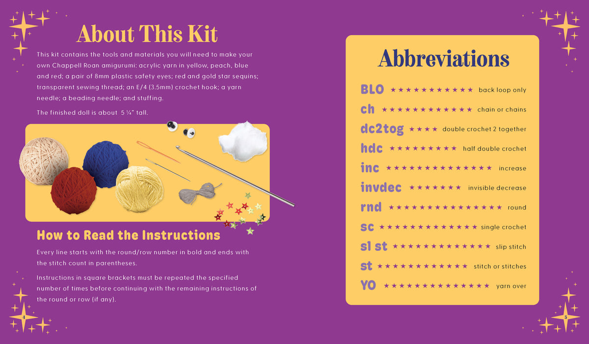 Unofficial Chappell Roan Book & Crochet Kit