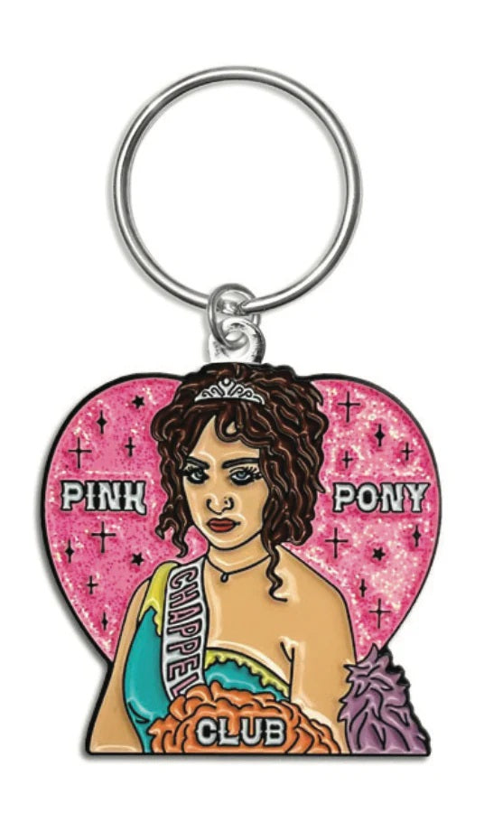Chappell Roan Pink Pony Club Keychain