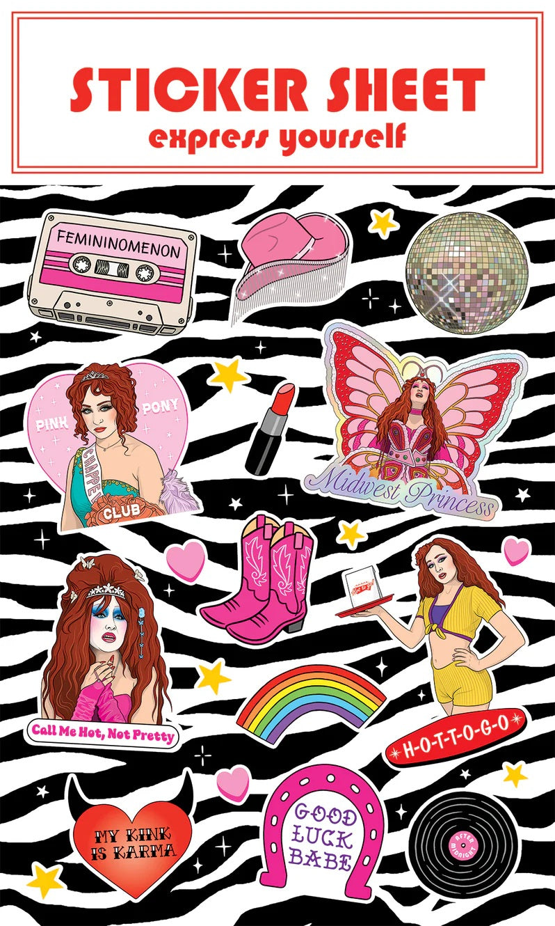 Chappell Roan Sticker Sheet