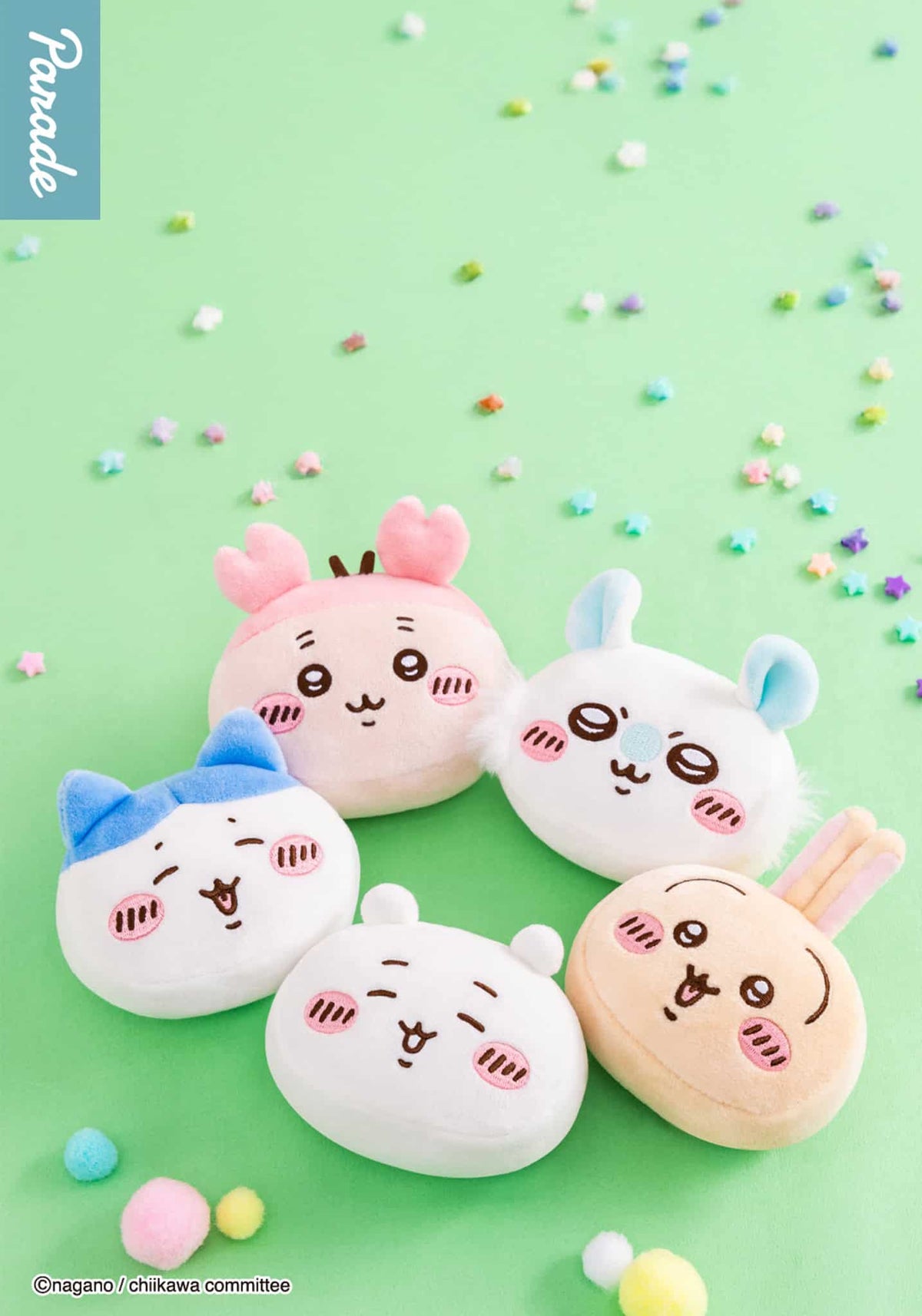 Chiikawa Mochimochi Face Mascot Blind Box Vol. 2