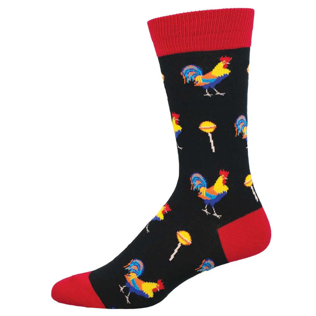Cock Sucker Men's Crew Socks Black