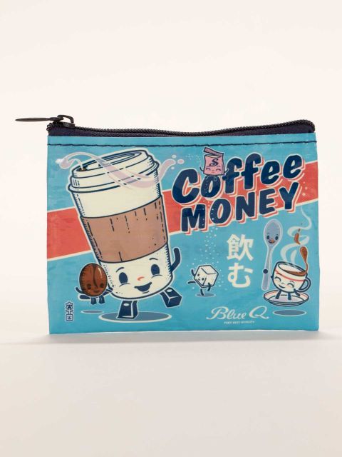 Coffee Money Coin Purse