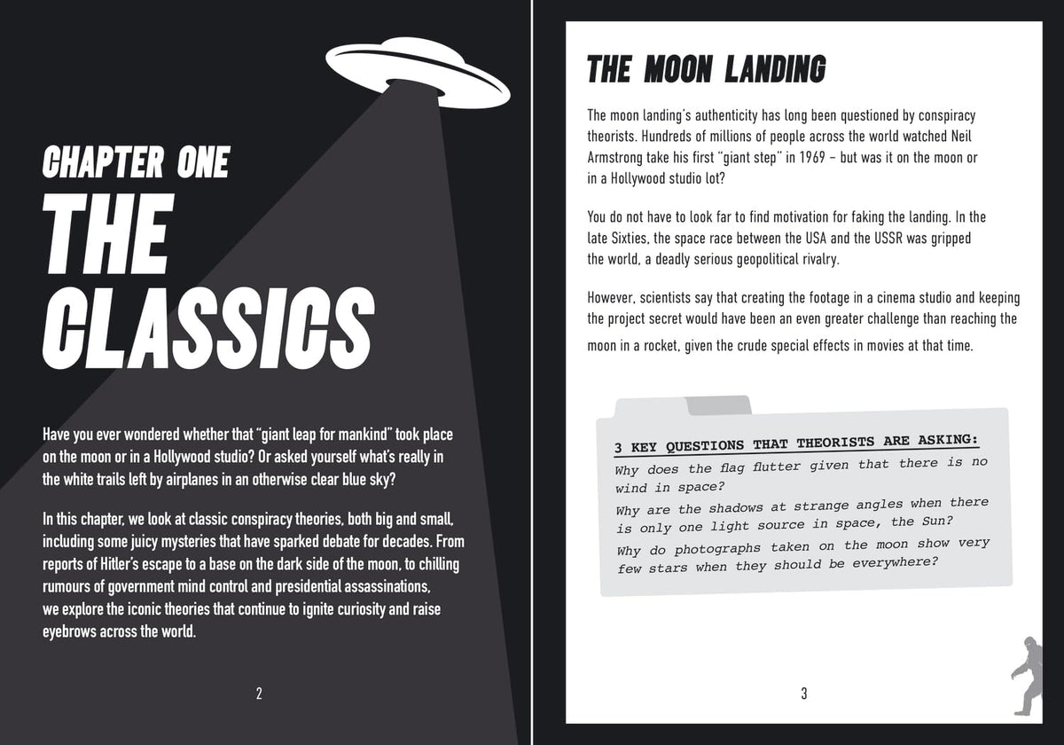 Conspiracy Theory Trivia Book