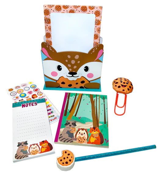 Cookie Crumble Critter Crew Stationery Set Deer