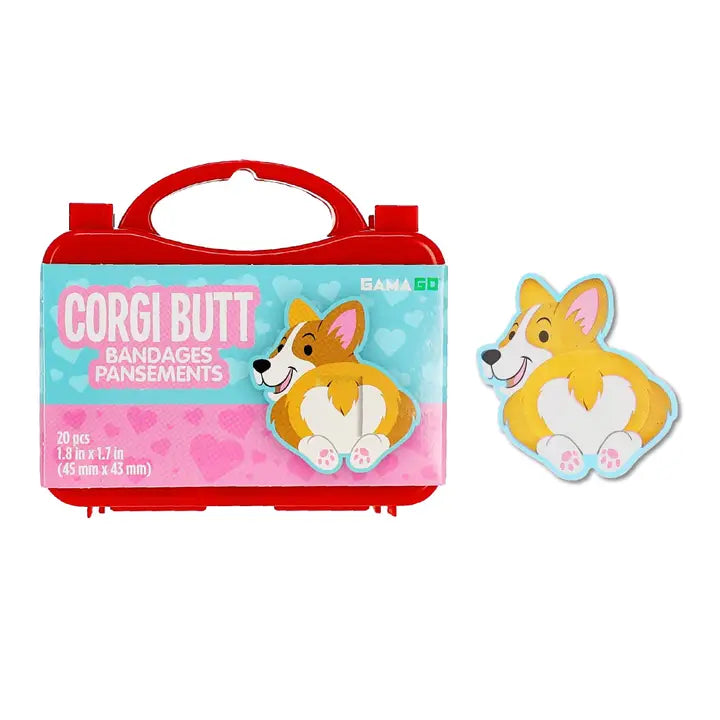Corgi Butt Bandages With Case