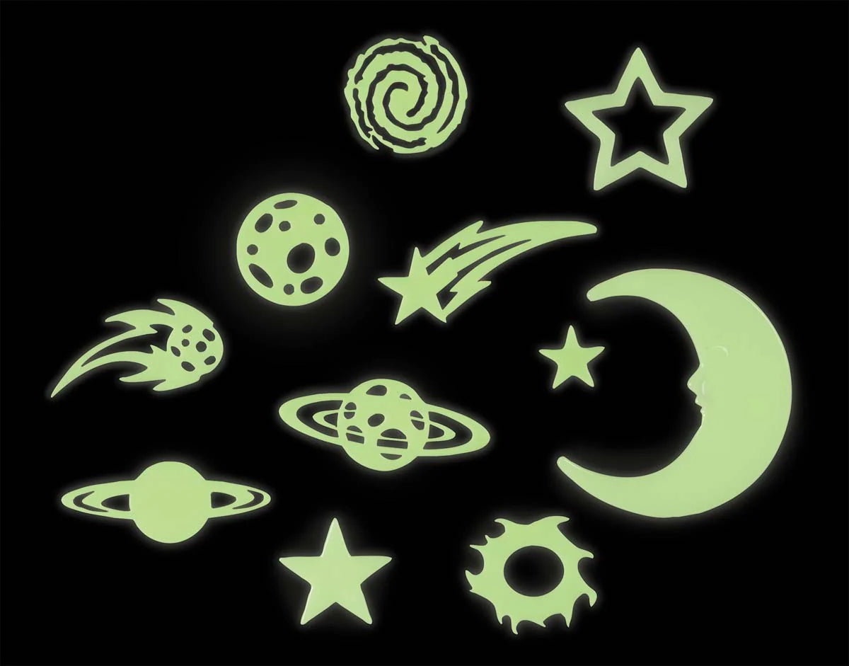 Cosmic Glow Shapes