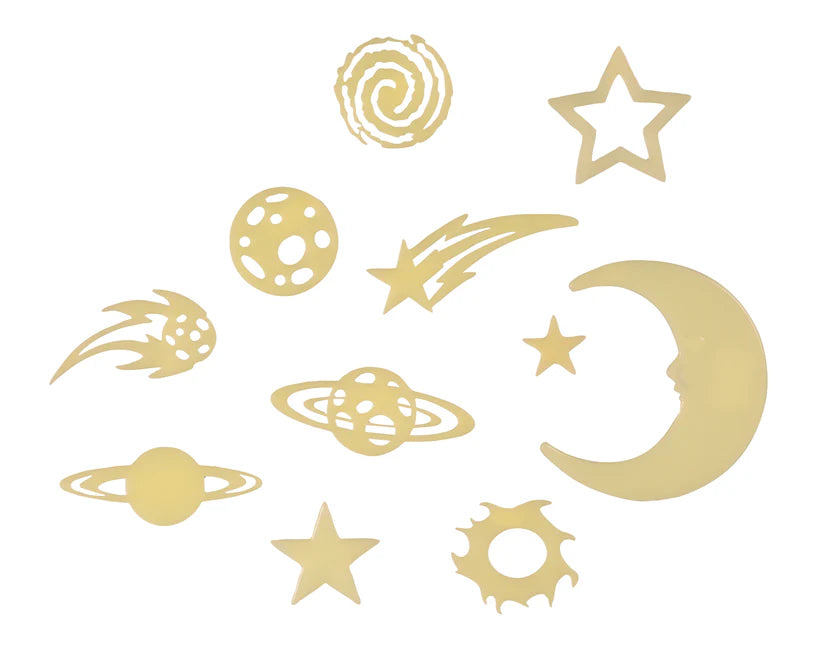 Cosmic Glow Shapes