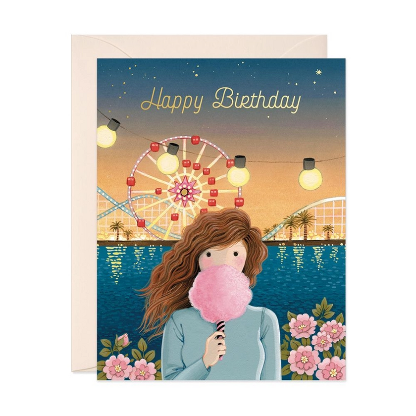 Card Cotton Candy Birthday