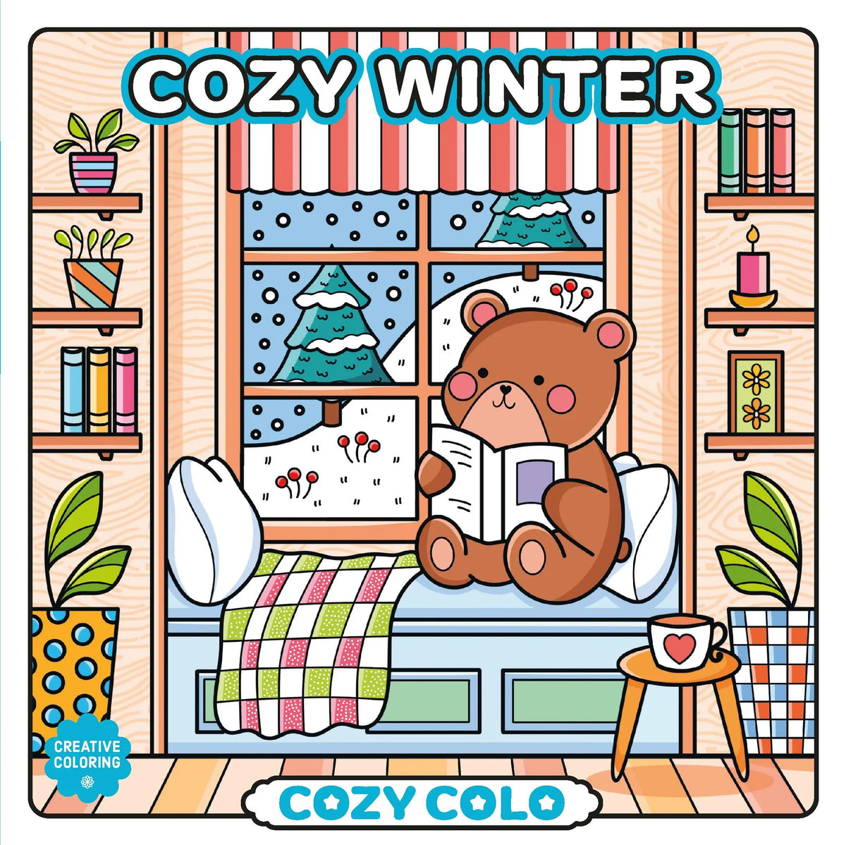 Cozy Winter Coloring Book