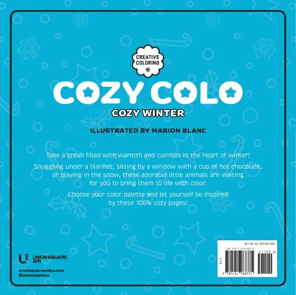 Cozy Winter Coloring Book