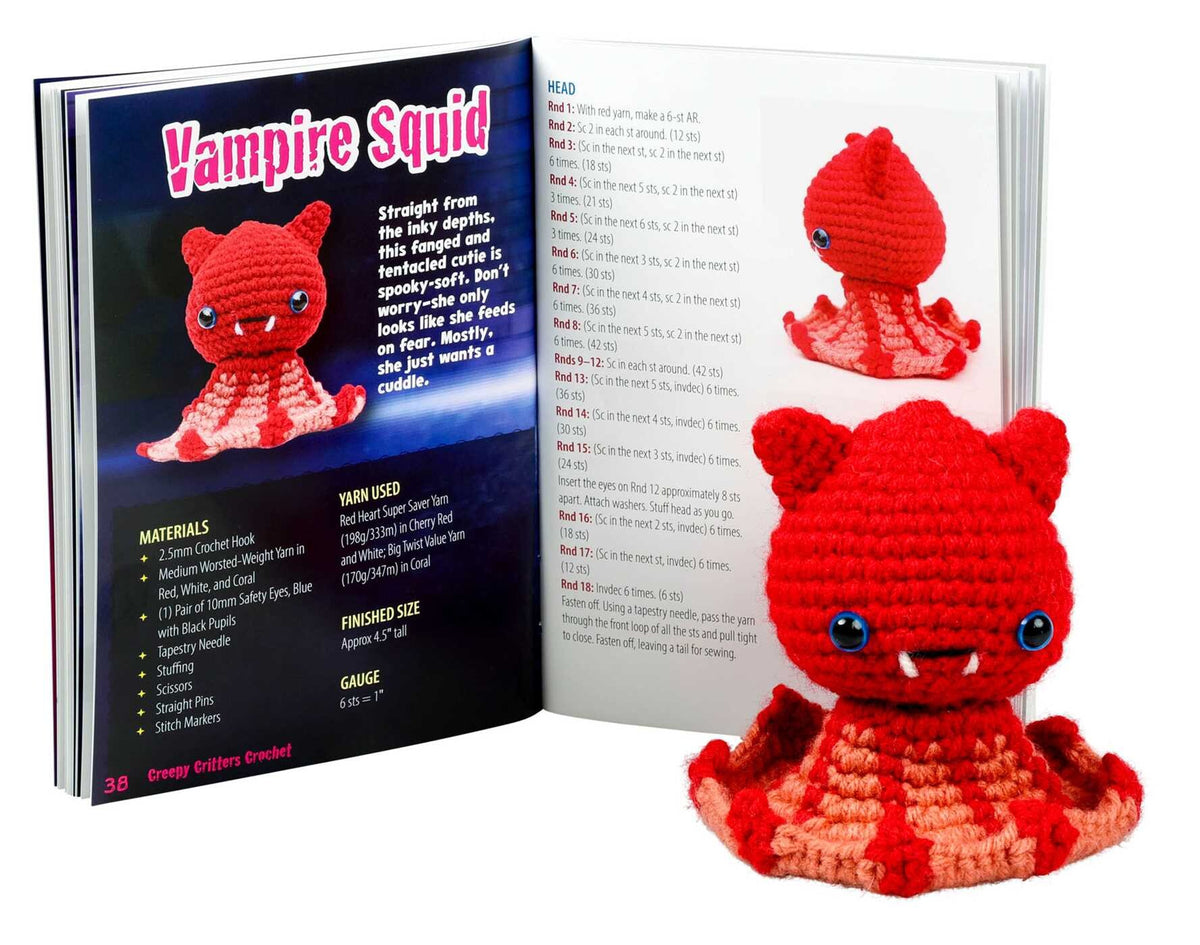 Creepy Critters Glow-In-The-Dark Crochet